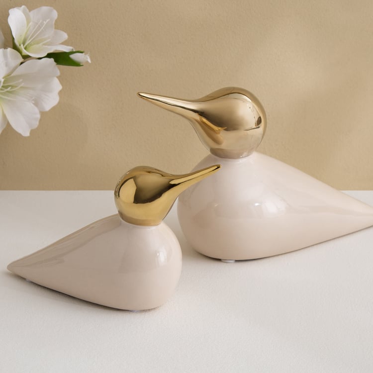 Canova Opt Aviora Ceramic Bird Figurine - Small