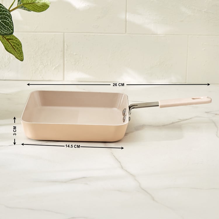Chefs Pride Swaly Aluminium Non-Stick Crepe Pan - 14.5cm