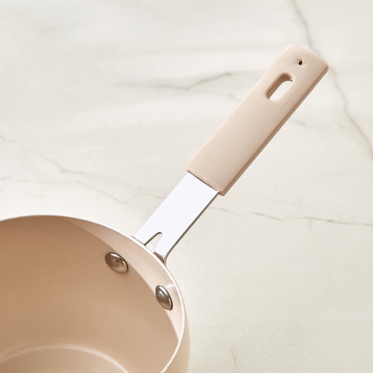 Chefs Pride Swaly Aluminium Non Stick Milk Pan - 600ml