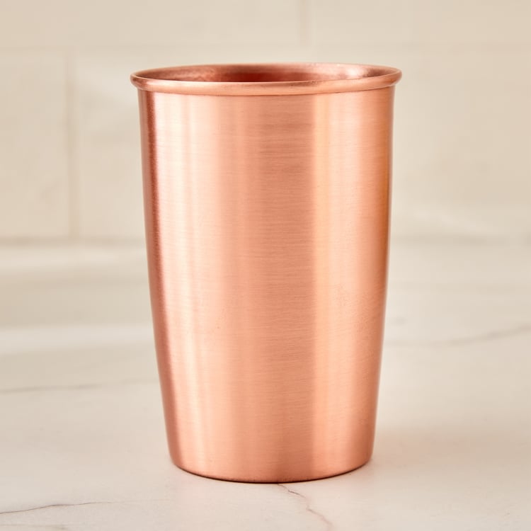 Infinity Cuivre Copper Water Bottle with Tumbler - 950ml