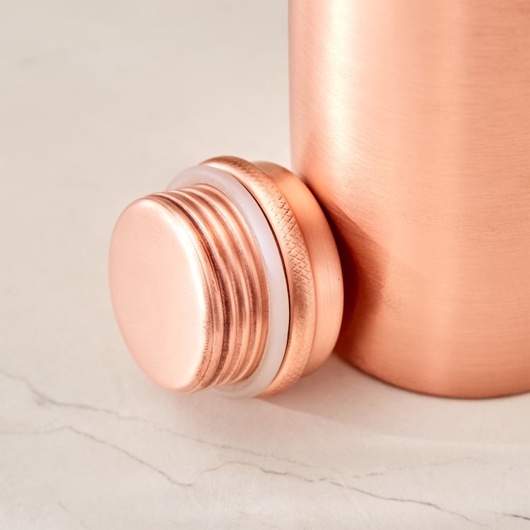 Infinity Cuivre Copper Water Bottle with Tumbler - 950ml