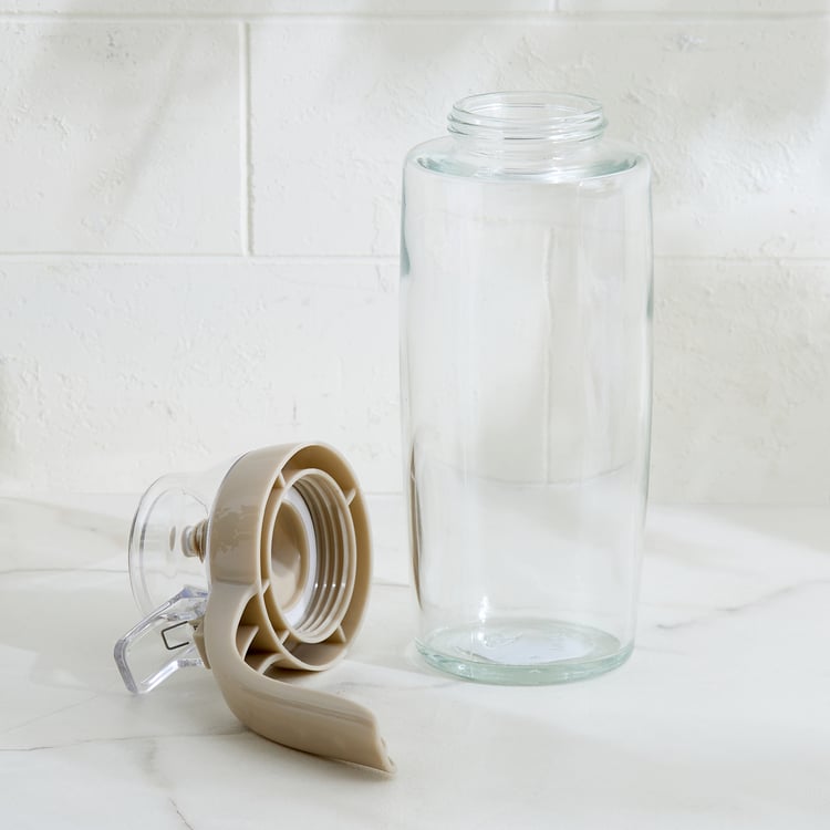 Pamolive Drizzle Glass Oil Dispenser with Handle - 500ml