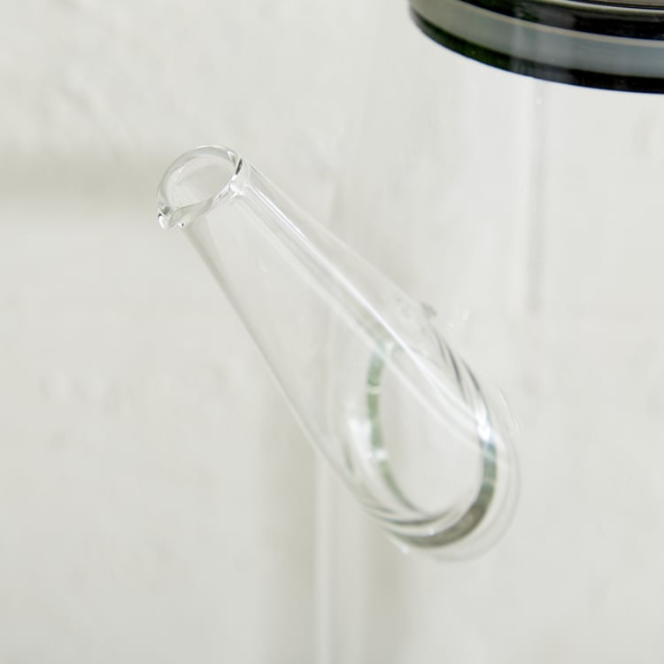 Pamolive Meridian Borosilicate Glass Oil Dispenser with Handle - 750ml