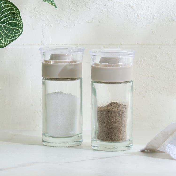 Pamolive Sunburn Set of 2 Glass Salt and Pepper Set - 50ml