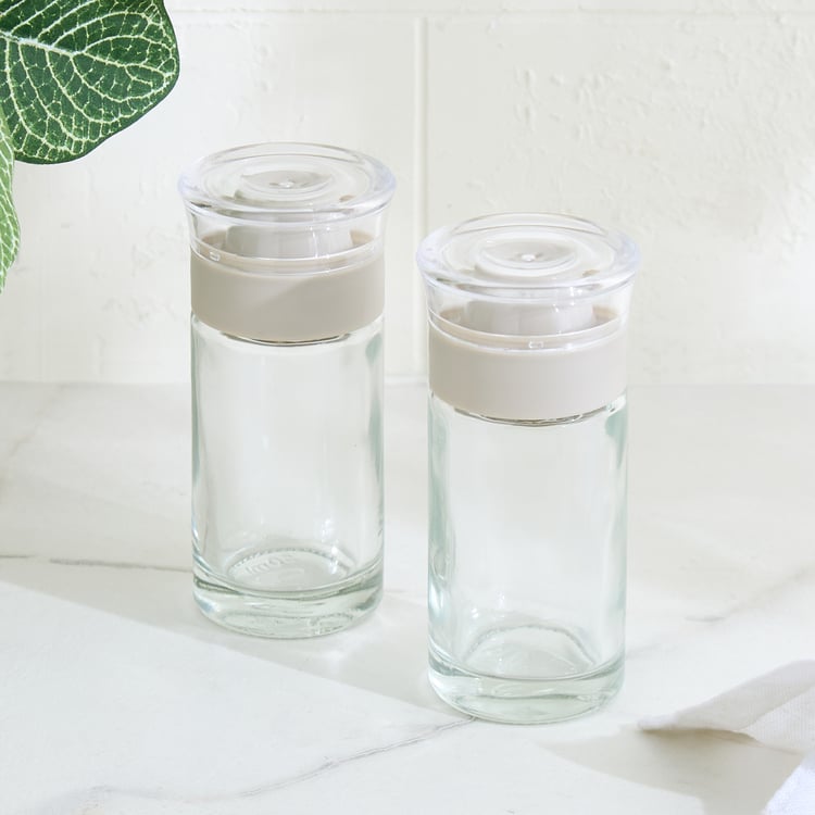 Pamolive Sunburn Set of 2 Glass Salt and Pepper Set - 50ml