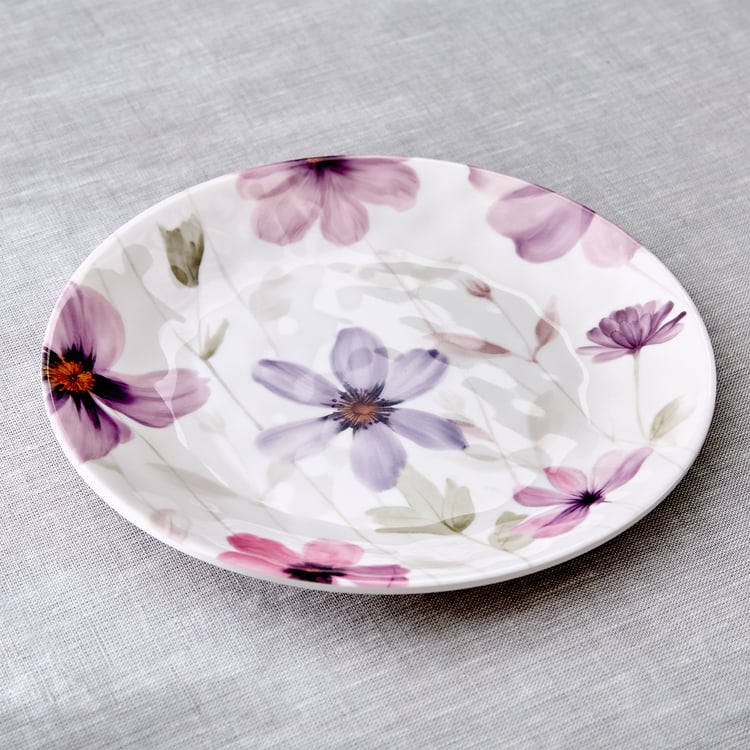 Meadows Mystic Garden Melamine Printed Side Plate - 19cm