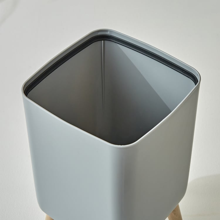 Sedona Roche Polypropylene Push Waste Bin with Stand - 10L