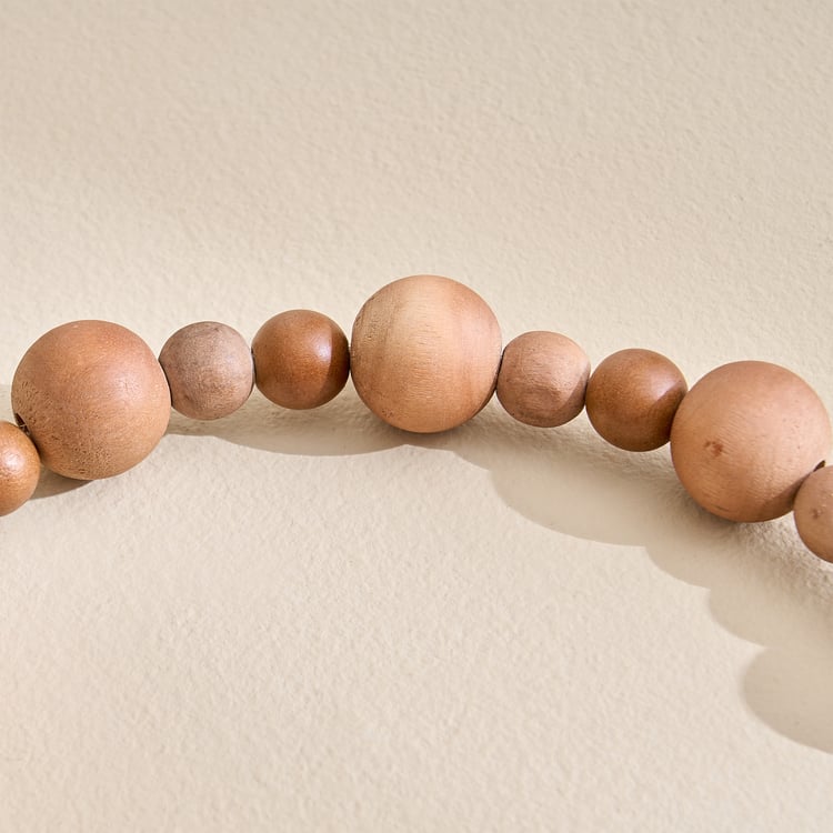 Fawn Wooden Beaded Table Accent