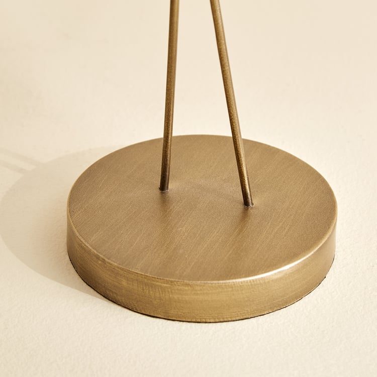 Fawn Wooden Bird T-Light Holder