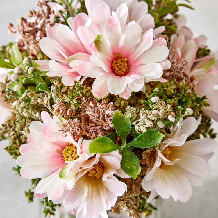 Gloria Floret Natural Dried Flowers in Glass Jar