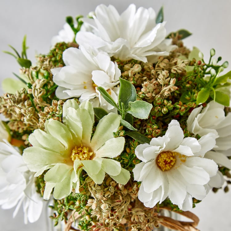 Gloria Floret Natural Dried Flowers in Glass Jar