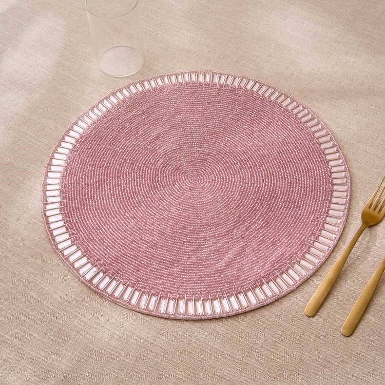 Drake Mystic Garden Glass Beaded Placemat