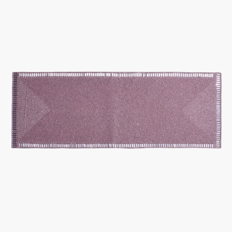 Drake Mystic Garden Beaded Table Runner