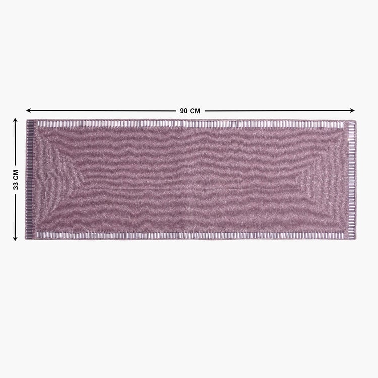 Drake Mystic Garden Beaded Table Runner