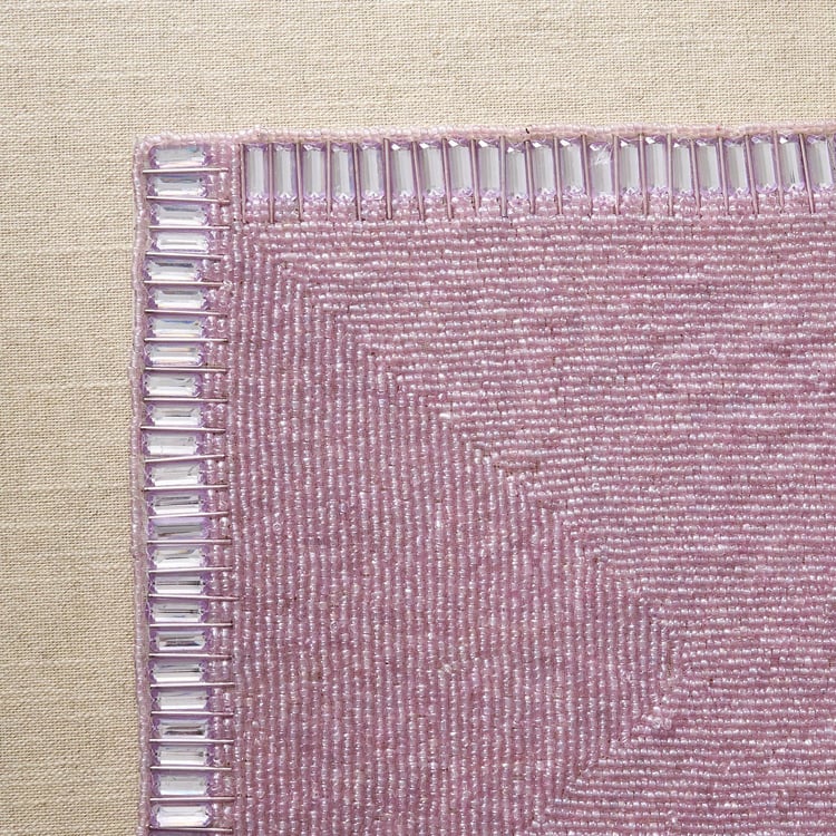 Drake Mystic Garden Beaded Table Runner