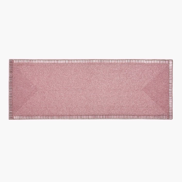 Drake Mystic Garden Beaded Table Runner