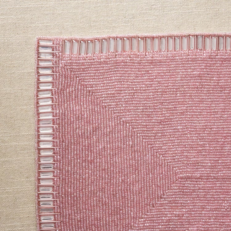 Drake Mystic Garden Beaded Table Runner