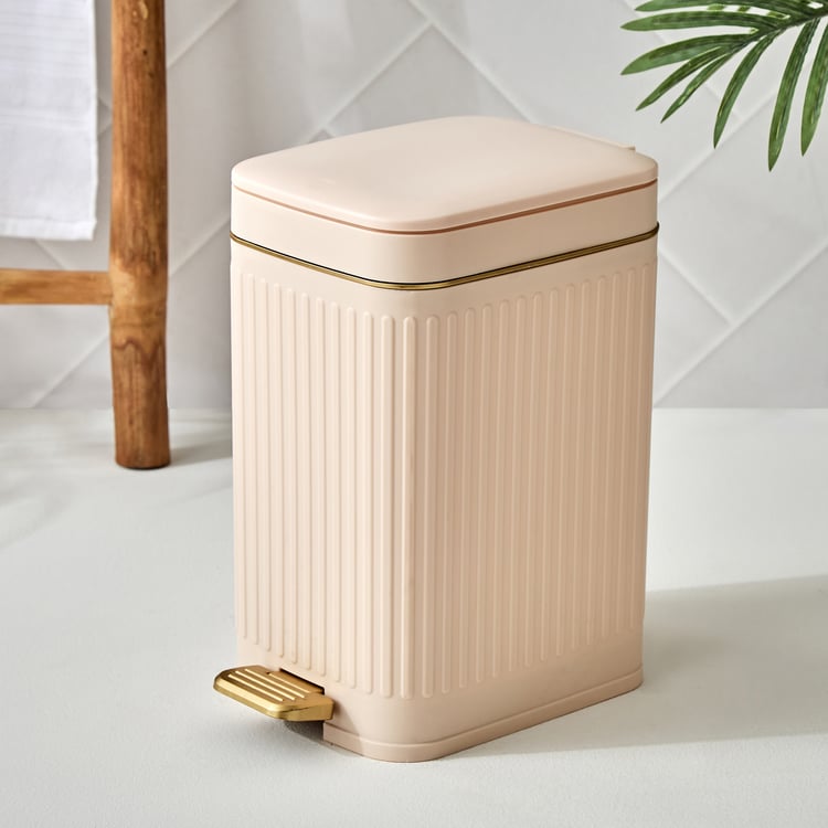Sedona Miller Polypropylene Pedal and Push Waste Bin - 7L