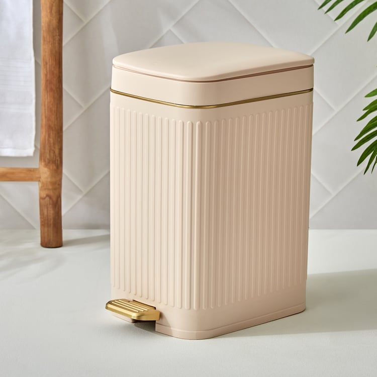 Sedona Miller Polypropylene Pedal and Push Waste Bin - 14L