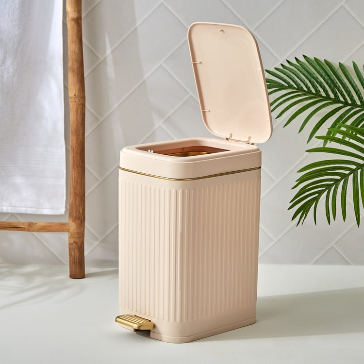 Sedona Miller Polypropylene Pedal and Push Waste Bin - 14L
