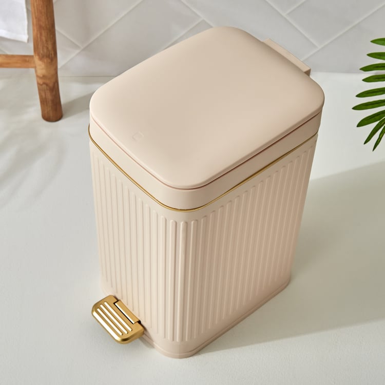 Sedona Miller Polypropylene Pedal and Push Waste Bin - 14L