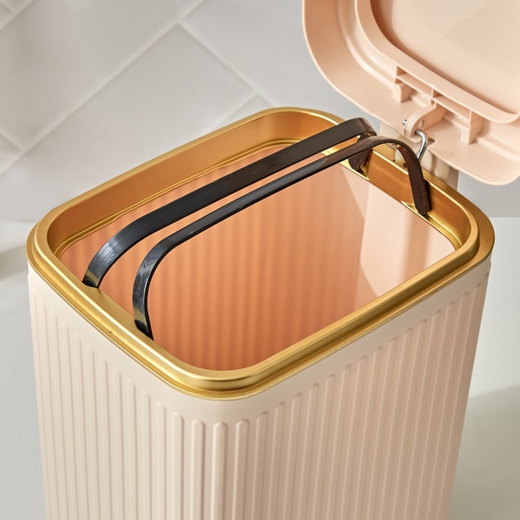 Sedona Miller Polypropylene Pedal and Push Waste Bin - 14L