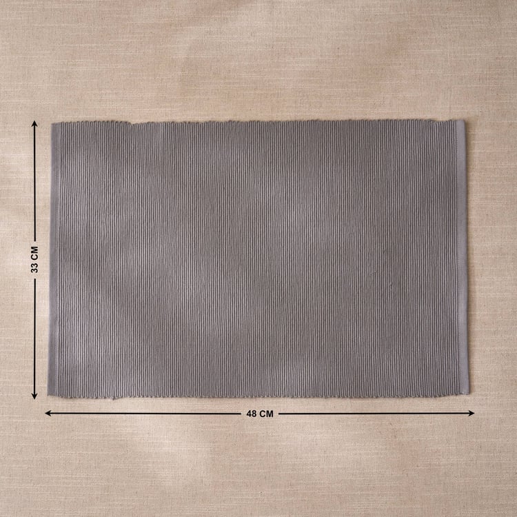Drake Ecliptic Saga Monochrome Cotton Ribbed Placemat