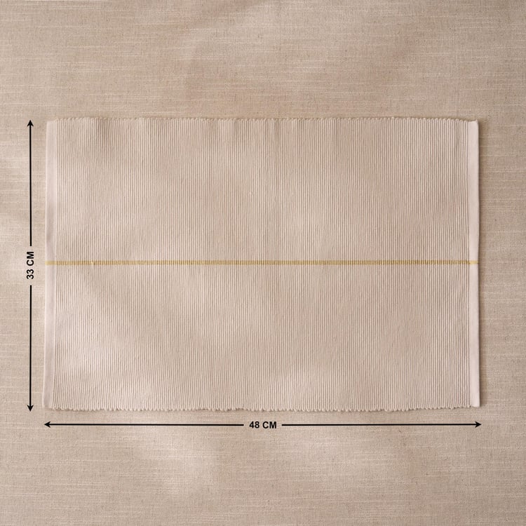Drake Opulence Cotton Ribbed Placemat