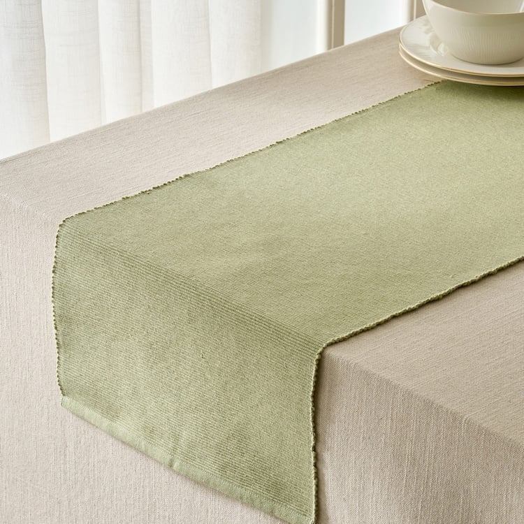 Drake Botanica Cotton Ribbed Table Runner