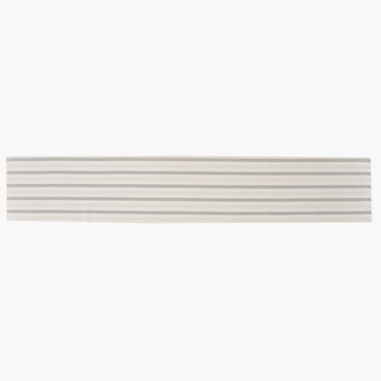 Drake Ecliptic Saga Monochrome Cotton Ribbed Table Runner