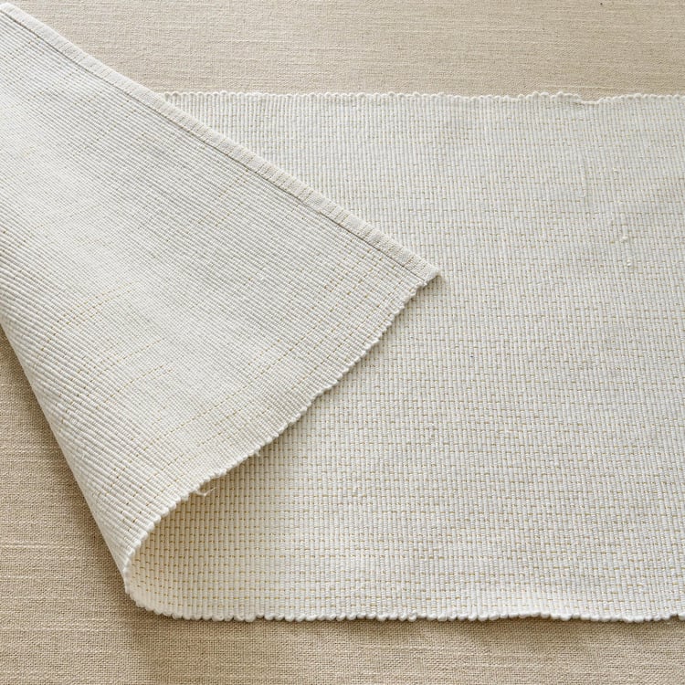 Drake Opulence Cotton Ribbed Table Runner