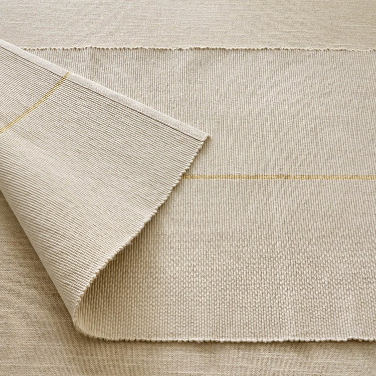 Drake Opulence Cotton Ribbed Table Runner