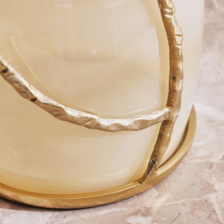 Eternity Vogue Gwen Glass Decorative Canister