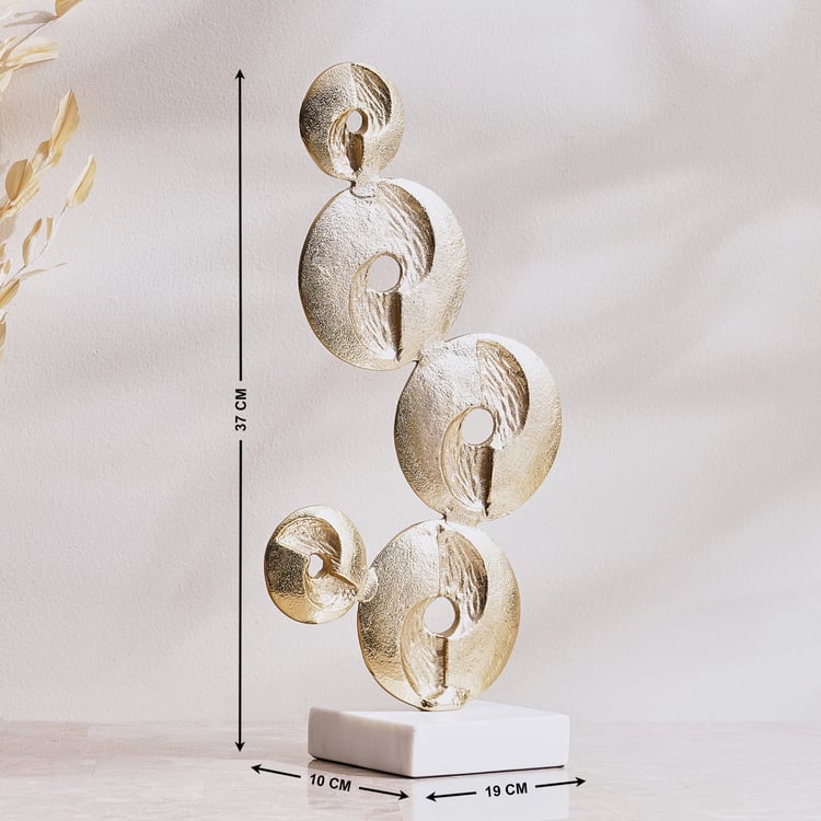Eternity Vogue Gwen Metal Spiral Table Accent