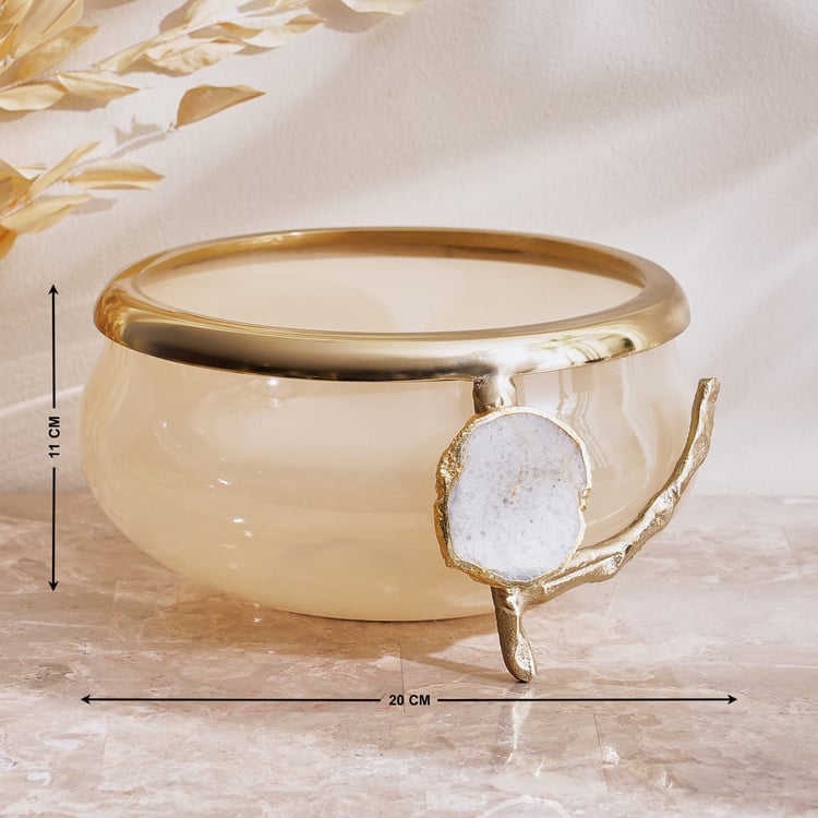 Eternity Vogue Gwen Glass Decorative Bowl