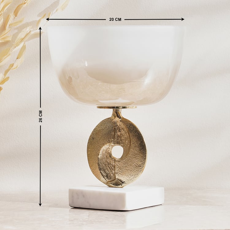 Eternity Vogue Gwen Glass Decorative Bowl