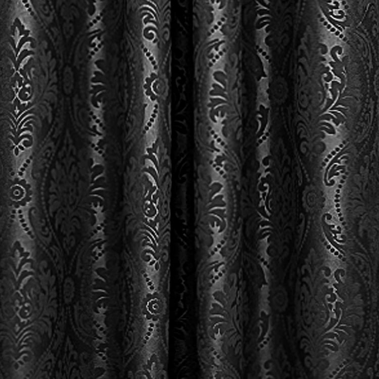 CORTINA Set of 2 Printed Light Filtering Window Curtains - 5ft