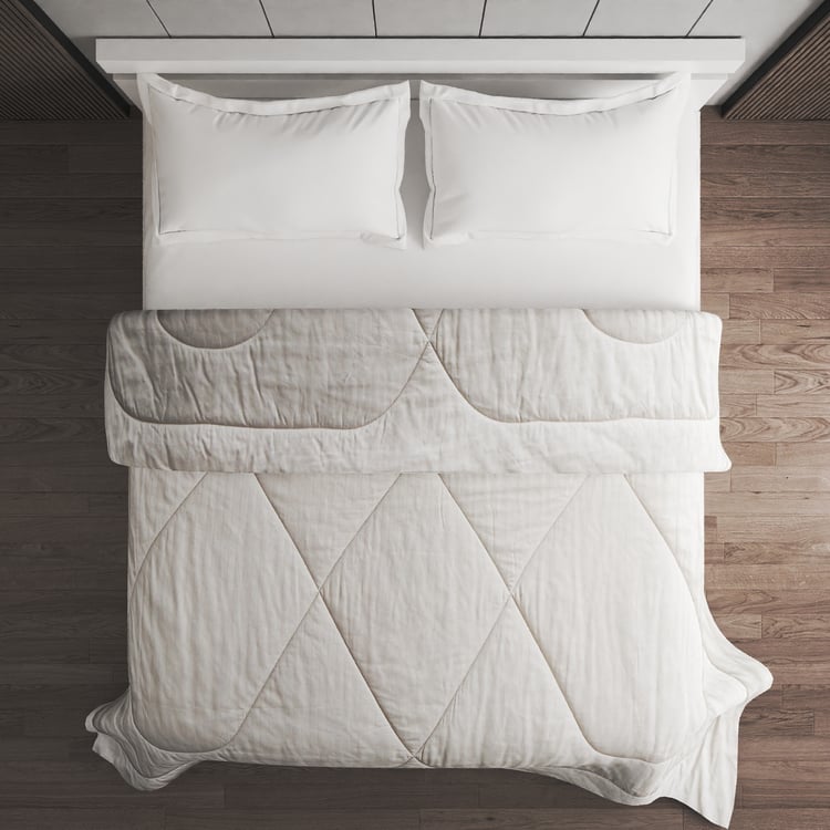 Campbell Cotton Quilted Double Comforter