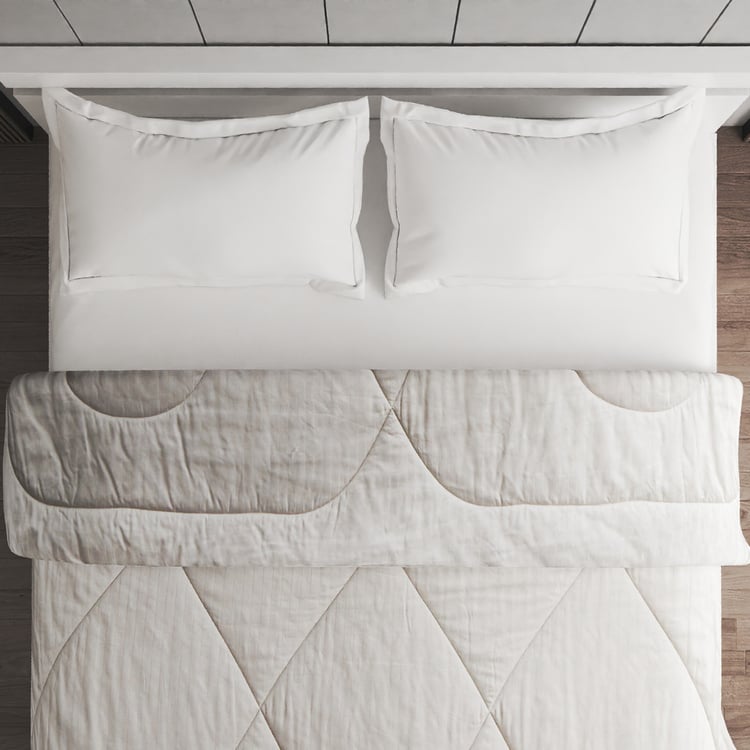 Campbell Cotton Quilted Double Comforter