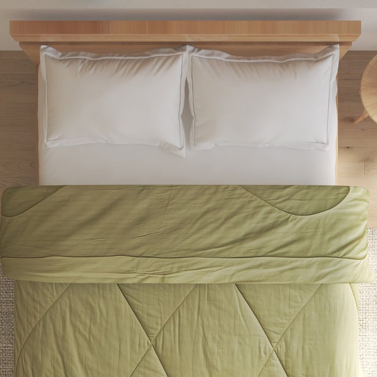 Campbell Cotton Striped Double Comforter
