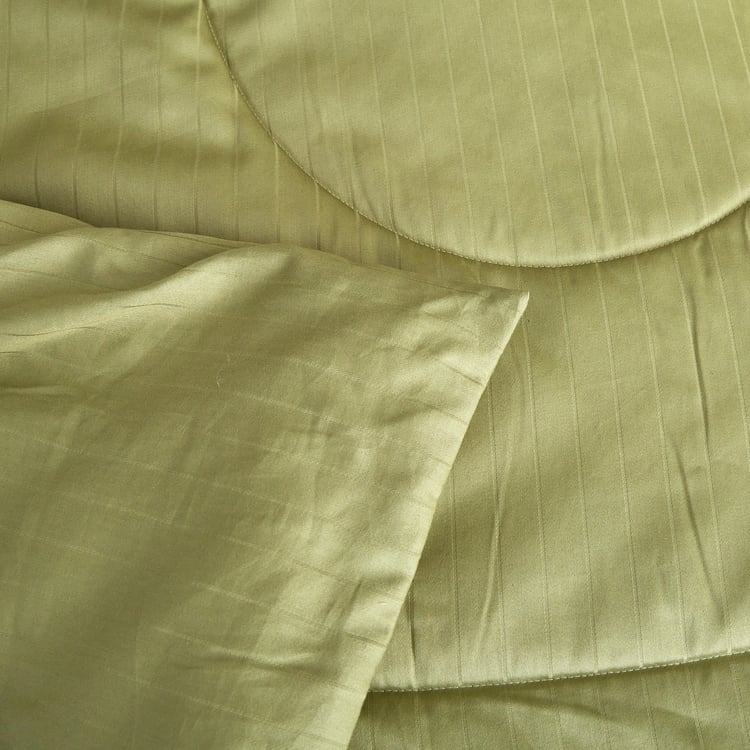 Campbell Cotton Striped Double Comforter