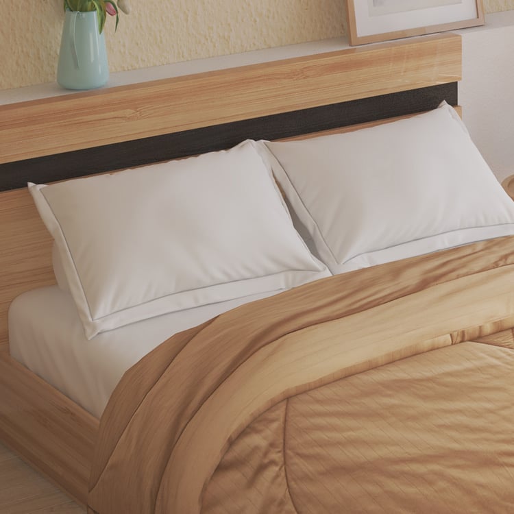Campbell Cotton Striped Double Comforter