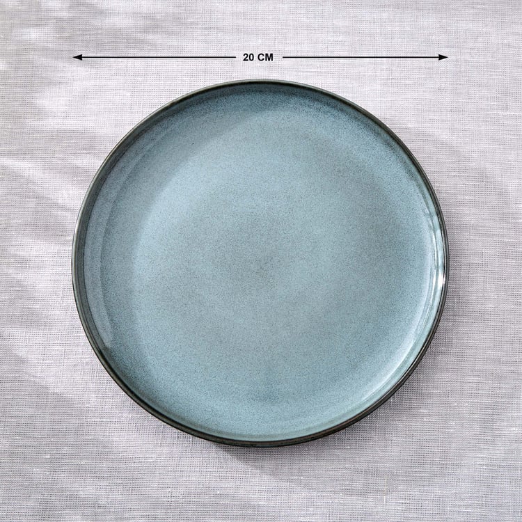 Cadenza Seafoam Stoneware Side Plate - 20cm