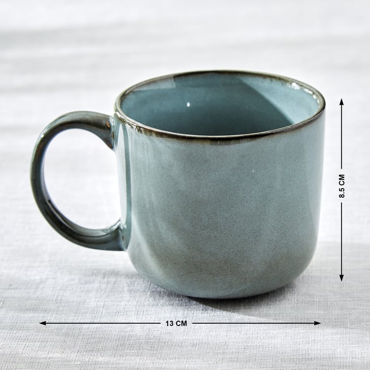 Cadenza Seafoam Stoneware Coffee Mug - 380ml