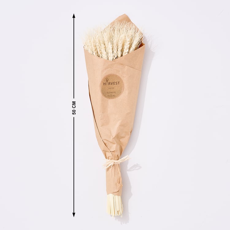 Festoon Natura Dried Wheat Bouquet - 50cm