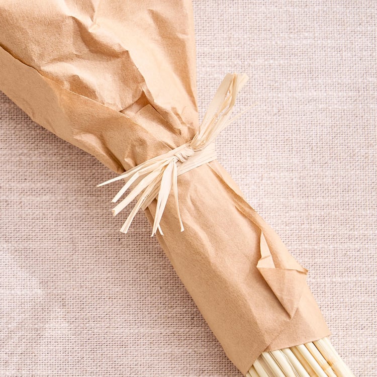 Festoon Natura Dried Wheat Bouquet - 50cm