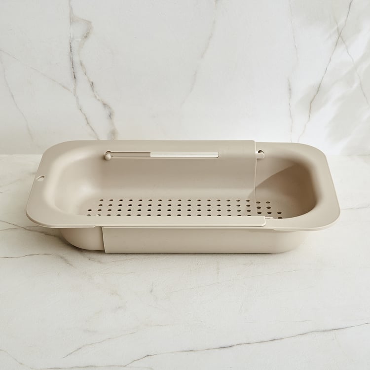 Miro Fusion Polypropylene Extendable Sink Basket