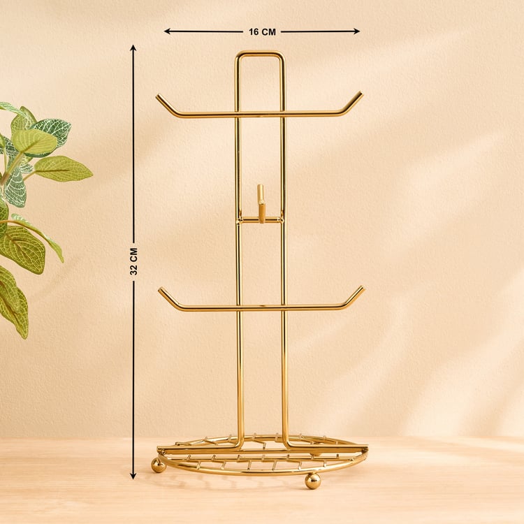 Regal Luxe Aurum Metal Mug Holder