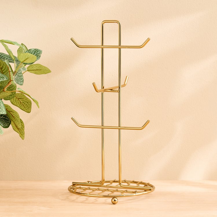 Regal Luxe Aurum Metal Mug Holder