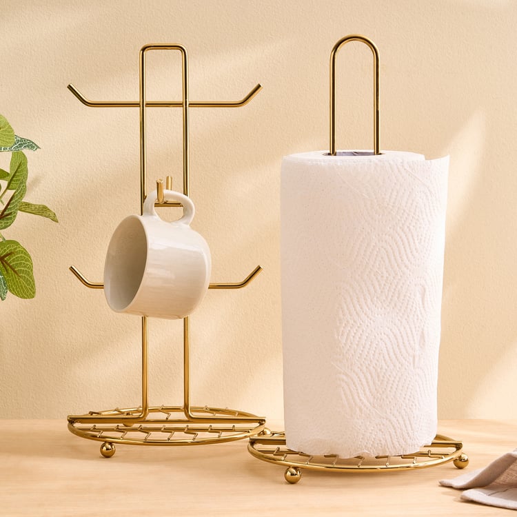 Regal Luxe Aurum Metal Tissue Roll Holder